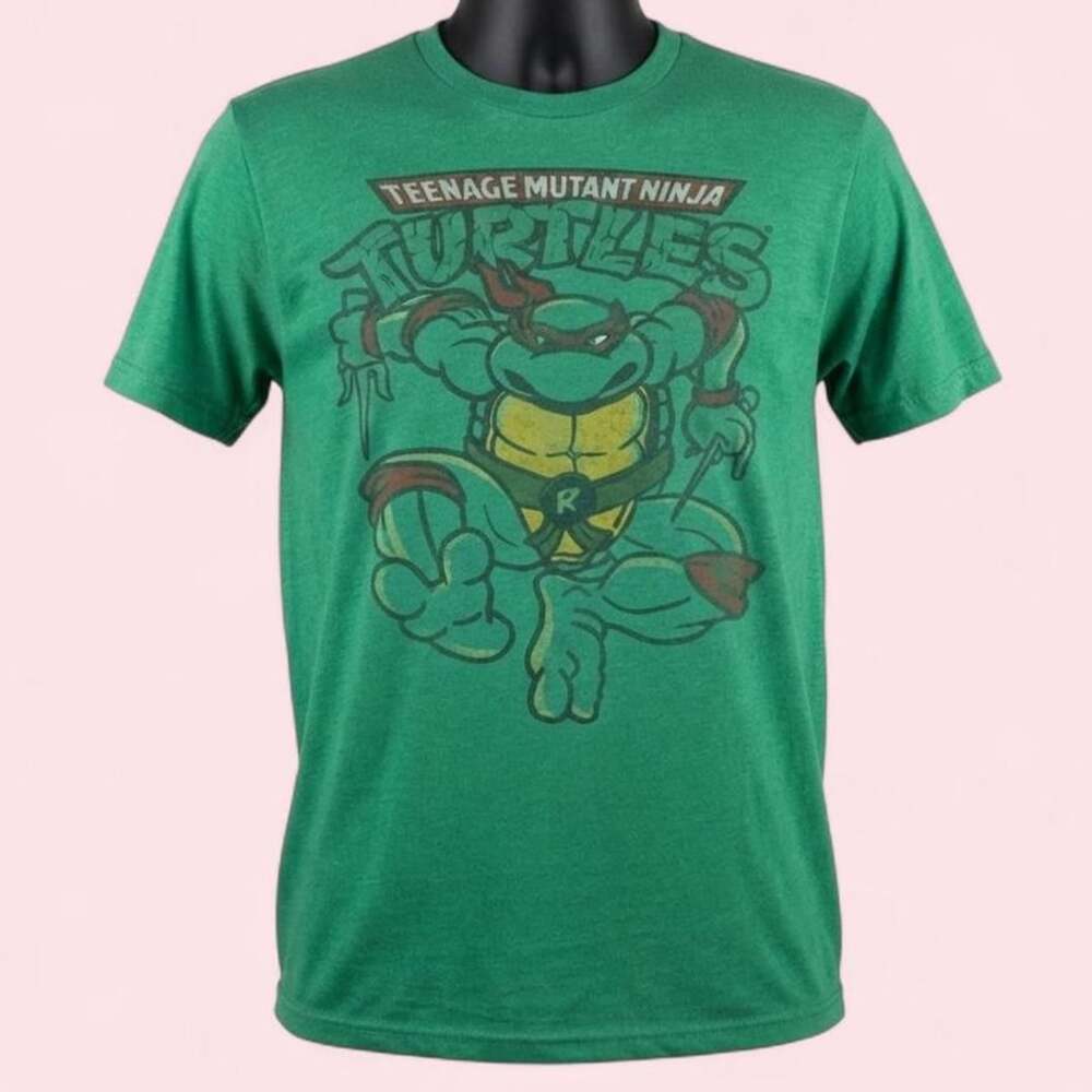Nickelodeon Teenage Mutant Ninja Turtles Raphael Graphic T-Shirt Medium